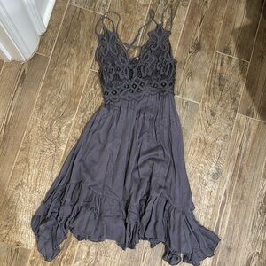 Sun dress. Purple/greyish color. Size xs.